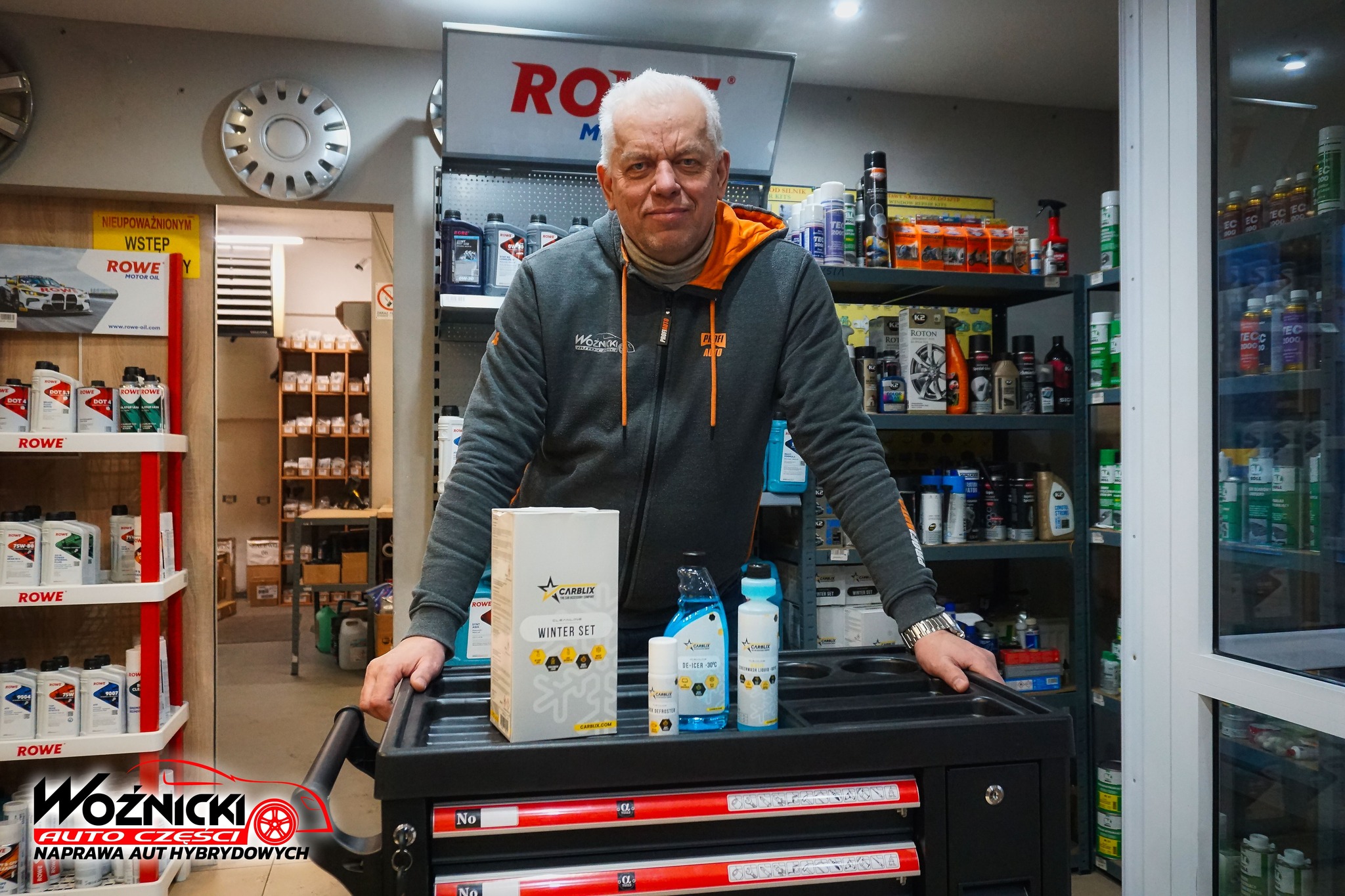 Zestaw Carblix na zimę polecany przez Dariusza Woźnickiego
